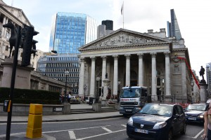 Bank of England a bankovní čtvrť